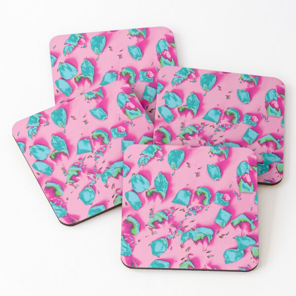 Item preview, Abstract Pink and Turquoise designed and sold by Serafimi-Art.