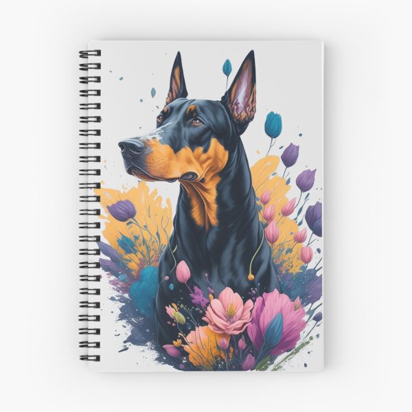 Item preview, doberman dog by Flowers and Leaves designed and sold by shokA Design.