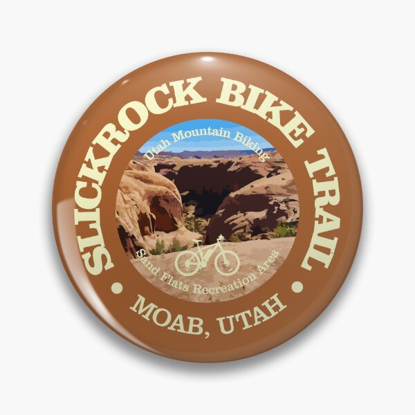 Item preview, Slickrock Bike Trail (cycling c) designed and sold by curranmorgan.