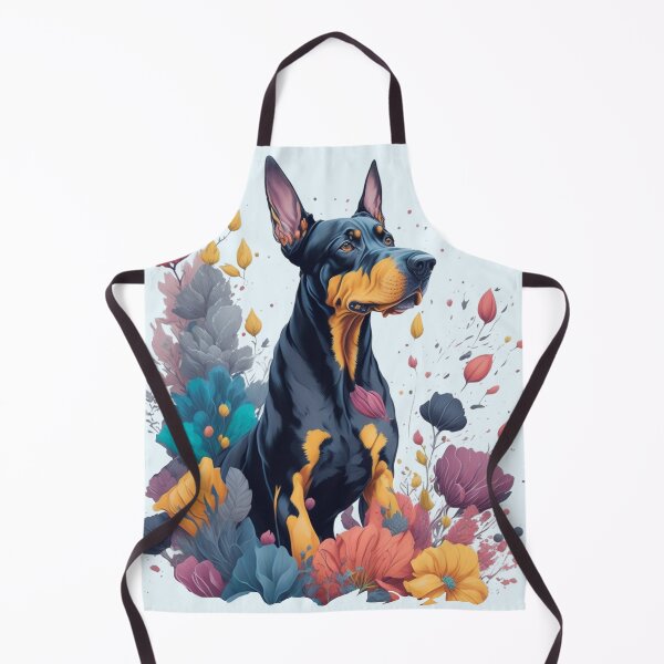 Item preview, doberman dog by Flowers and Leaves designed and sold by shokA Design.