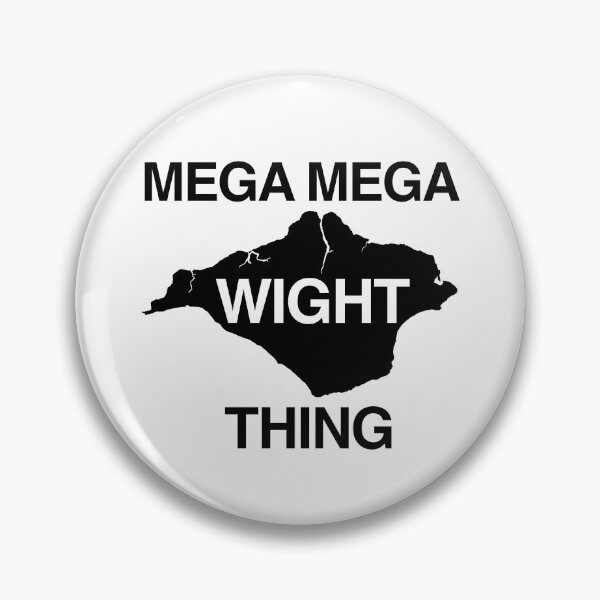 Item preview, Mega Mega Wight Thing (black on white)  designed and sold by TigandMole.