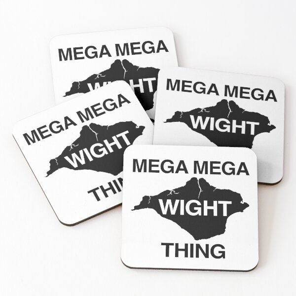 Item preview, Mega Mega Wight Thing (black on white)  designed and sold by TigandMole.