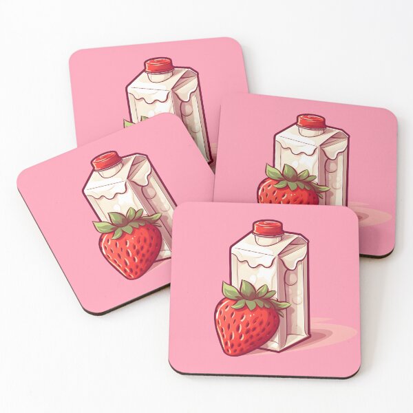 Item preview, Leche de fresa designed and sold by KawaiiKases.