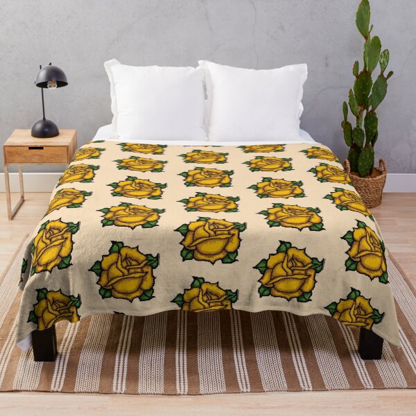 Item preview, Yellow Rose in PixelArt [HD] designed and sold by Laura Sofía Figueroa.
