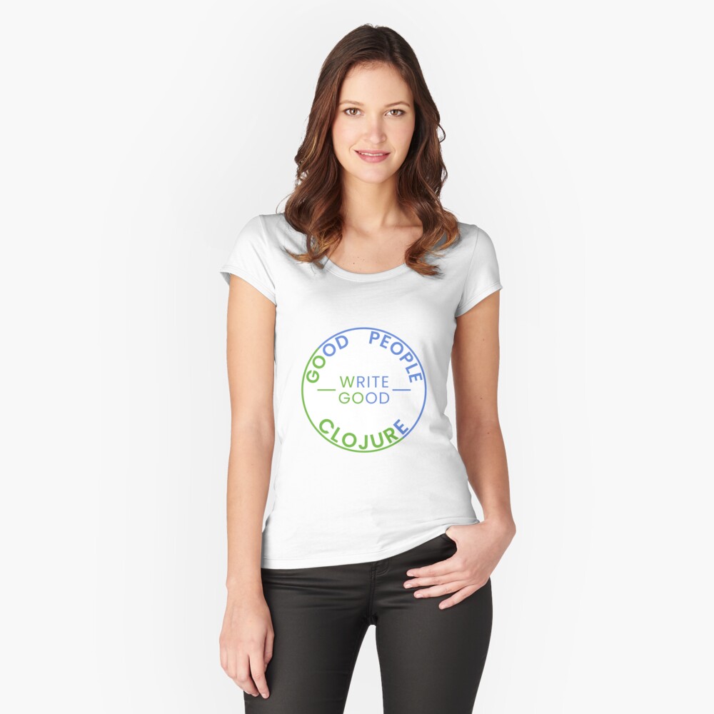 Item preview, Fitted Scoop T-Shirt designed and sold by kartedrop.