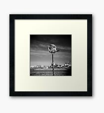 Basketball Net Survivor Framed Print