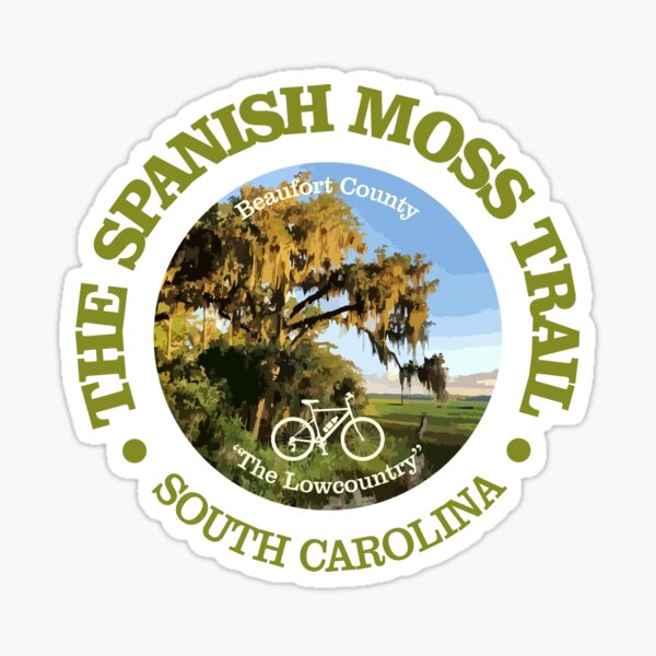 Item preview, Spanish Moss Trail (cycling c) designed and sold by curranmorgan.