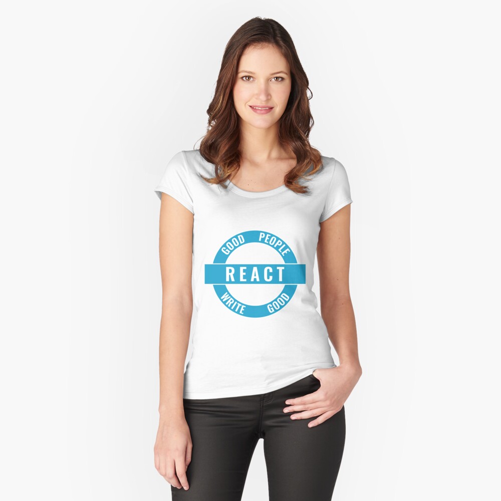 Item preview, Fitted Scoop T-Shirt designed and sold by kartedrop.
