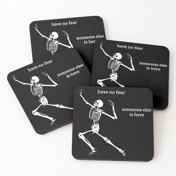 Item preview, Sassy Skeleton "Have no fear" Funny Saying designed and sold by sassyskeleton.