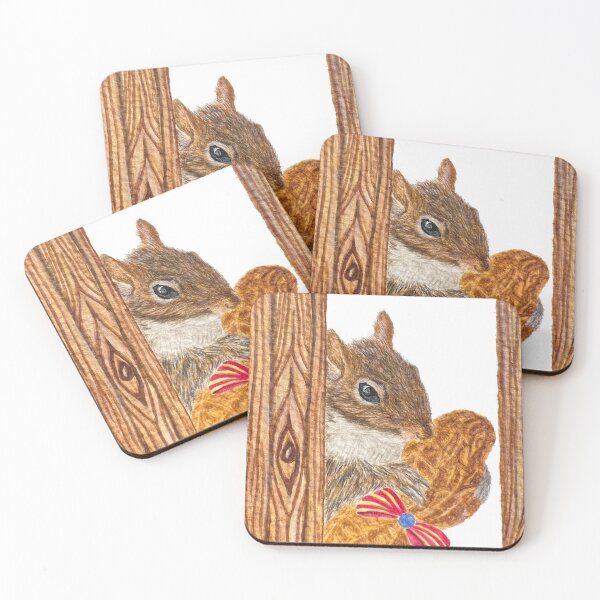Item preview, Mr. Walnut Bares a Peanut designed and sold by SylviaminiArt.