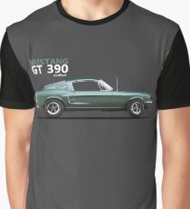 The Bullitt Mustang 390 GT Graphic T-Shirt