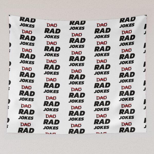 Item preview, Rad Jokes Not Dad Jokes Funny Father's Day Gift - Unique Dad Humor Design - Black designed and sold by MTBDesigns.