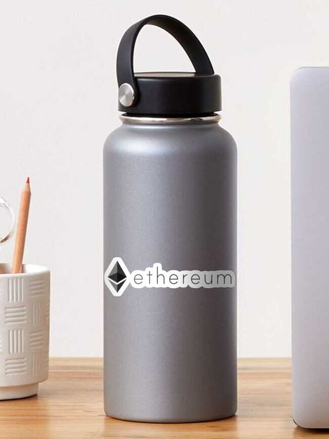 Thumbnail 1 of 3, Sticker, Ethereum Crypto $ETH designed and sold by Good-Girl-Alex.