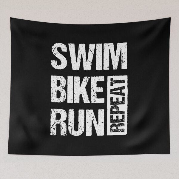 Item preview, Triathlon, swim bike run 70.3, triathlon lover gift designed and sold by Pau Baz.