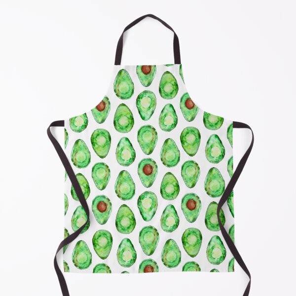 Item preview, watercolor avocados - white designed and sold by littlearrow.