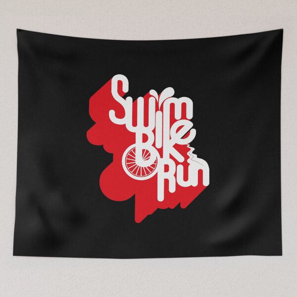 Item preview, Triathlon, swim bike run, triathlete lover gift designed and sold by Pau Baz.