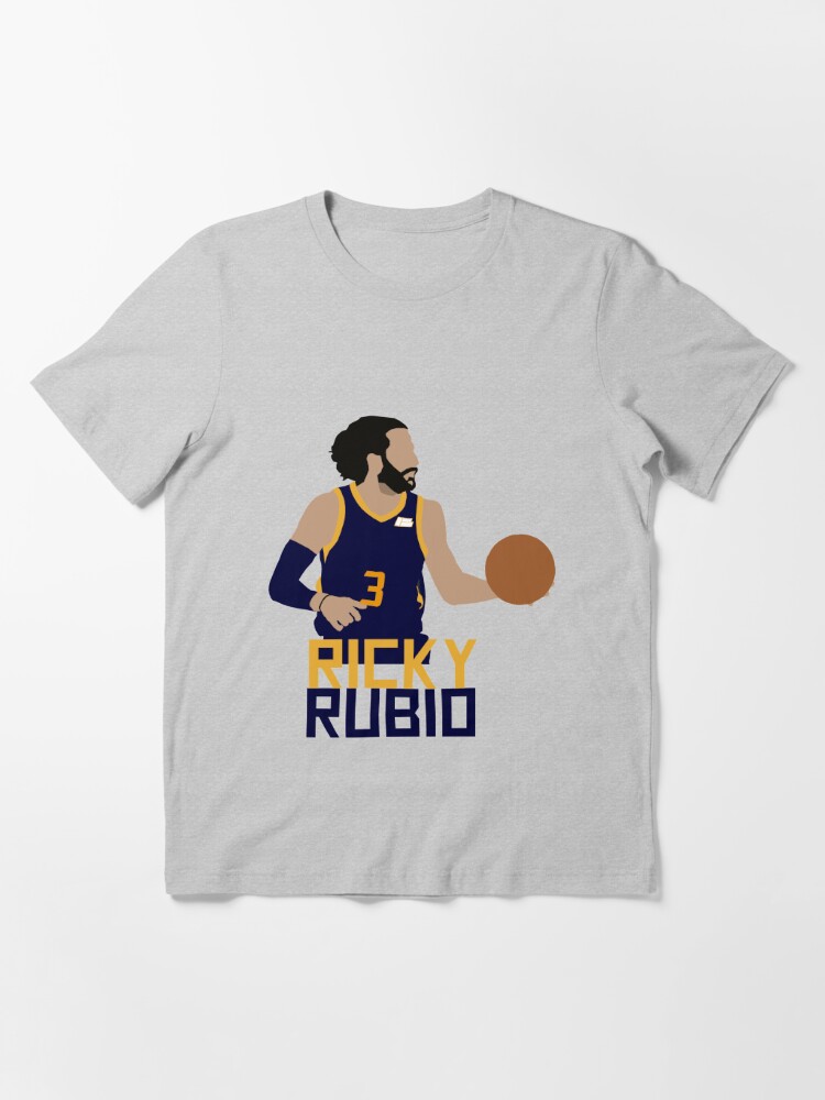 Moler la nieve amanecer Camiseta «Ricky Rubio Utah Jazz» de nbagradas | Redbubble