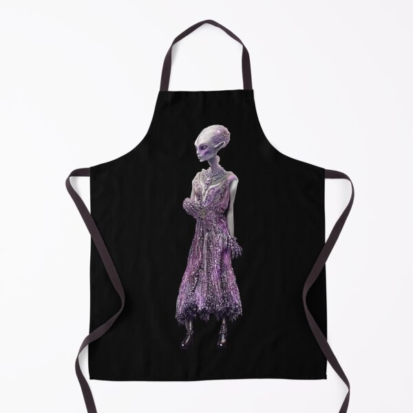 Item preview, Standalone White and Pink Alien Female, White Eyes, Jeweled, Glowing designed and sold by LovelaceVisuals.