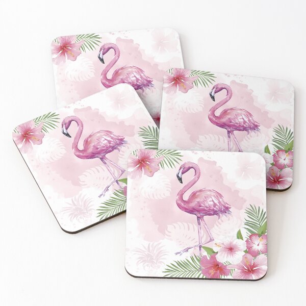 Item preview, Hello Summer Cute Tropical Design with Flamingos and Flowers for Funny Good Vibes Fashion designed and sold by MrMica.