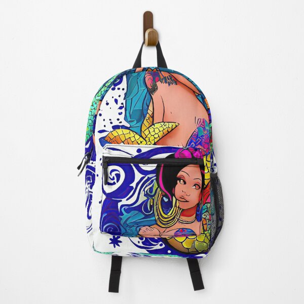 Item preview, African American Mermaid - AI Art designed and sold by casaai.