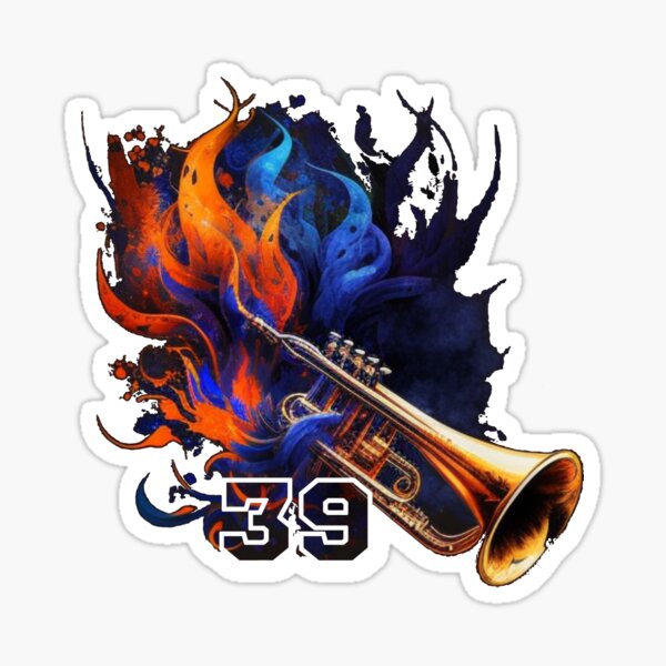 Sound The Trumpets - Edwin Diaz - NYM Sticker for Sale by brindled