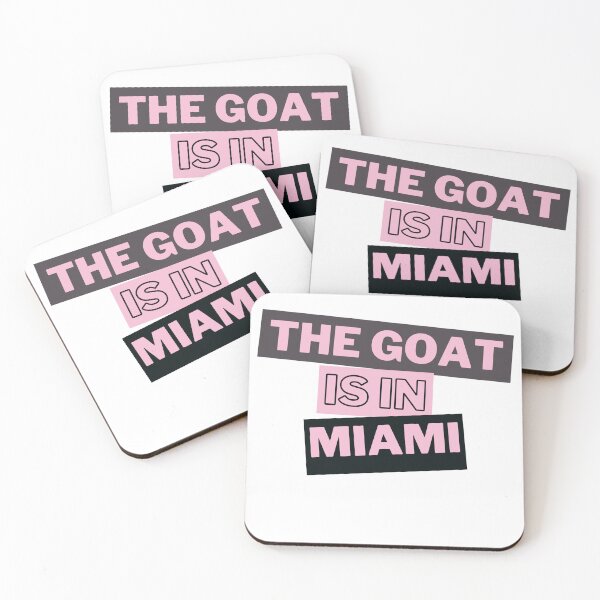 Item preview, The GOAT is in Miami designed and sold by webby04.