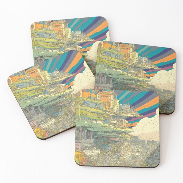 Item preview, Vintage Acid Trip City Poster designed and sold by talisman88.
