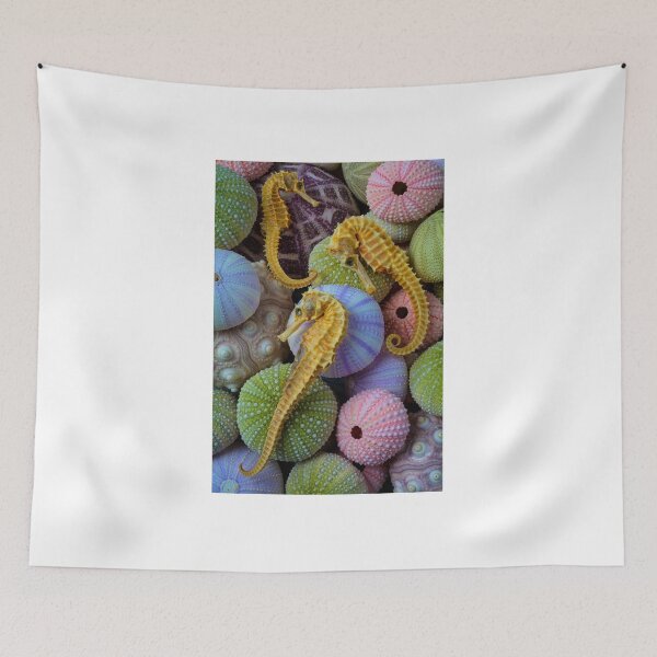 Item preview, Seahorses And Sea Urchins designed and sold by Garry Gay.