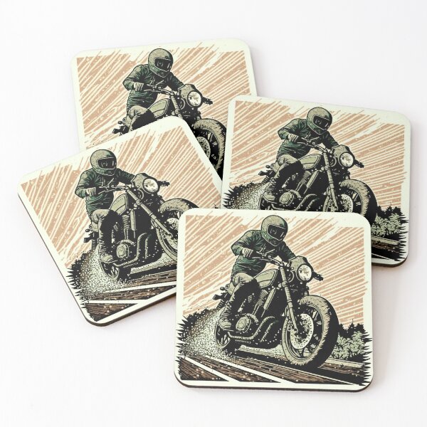 Item preview, Green cafe racer 1 designed and sold by hhh-art.