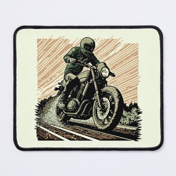 Item preview, Green cafe racer 1 designed and sold by hhh-art.