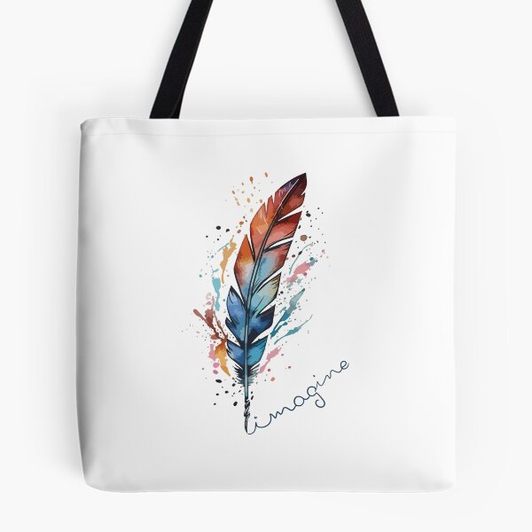 Item preview, Colorful Aesthetic Imagine Writer Feather designed and sold by DorotaO.