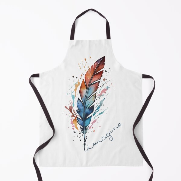 Item preview, Colorful Aesthetic Imagine Writer Feather designed and sold by DorotaO.
