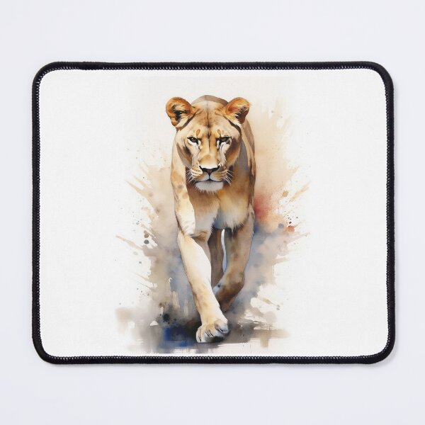Item preview, African Lioness designed and sold by Rosaliartbook.