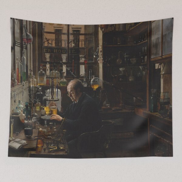 Item preview, In the Laboratory | Henry Alexander | 1887 Science Art designed and sold by CJET.