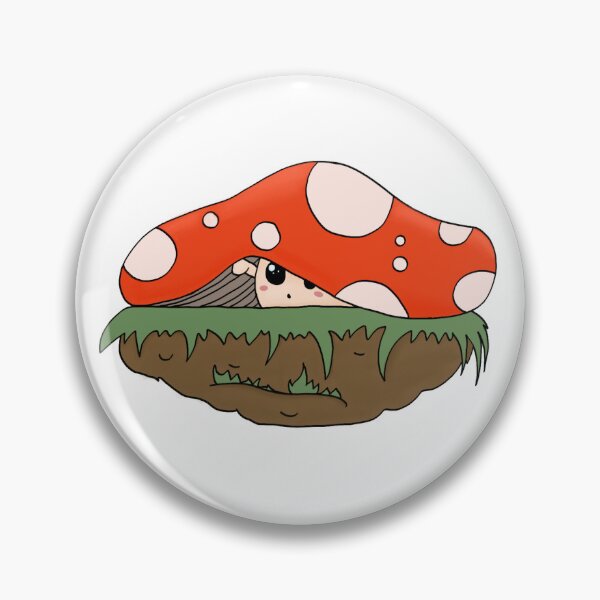 Item preview, Peek-a-Boo Shroom designed and sold by MochiMaiden.