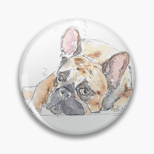 Item preview, Cute French Bulldog drawing designed and sold by DebTheZeb.