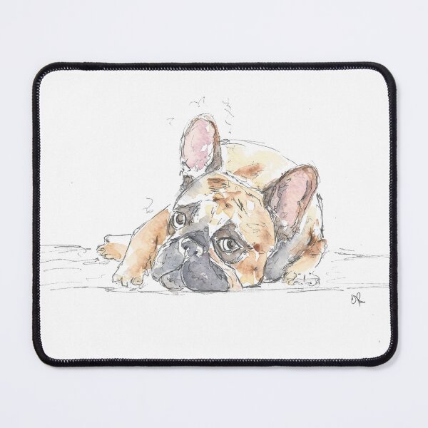 Item preview, Cute French Bulldog drawing designed and sold by DebTheZeb.