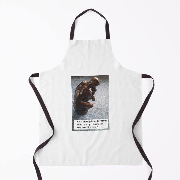 Item preview, 'The Thinker' goes to the Launderette designed and sold by FrankieLassut.
