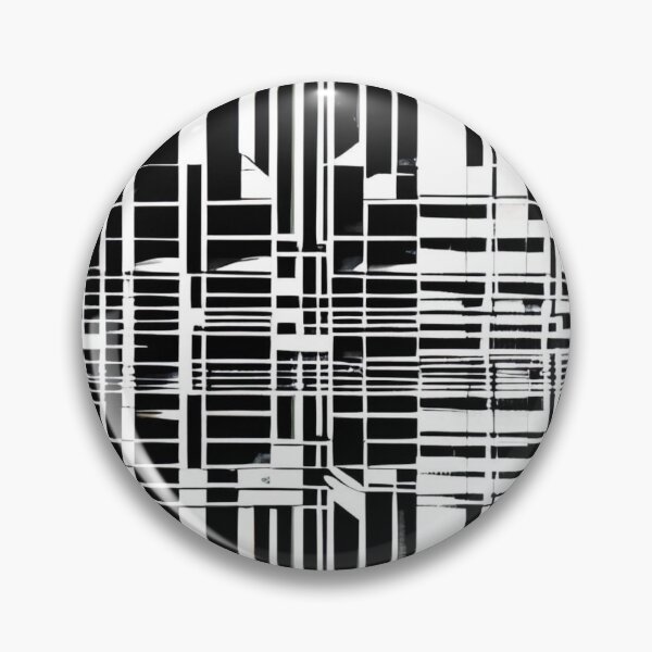 Item preview, Abstract Geometric Black and White 45 designed and sold by Benito Del Ray.