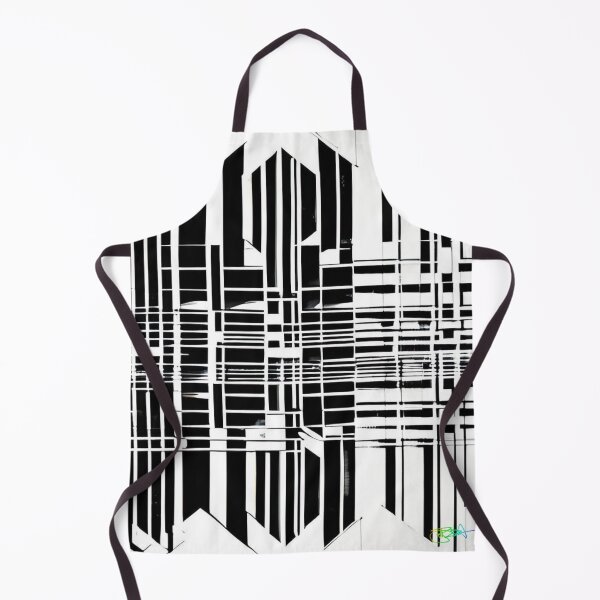 Item preview, Abstract Geometric Black and White 45 designed and sold by Benito Del Ray.