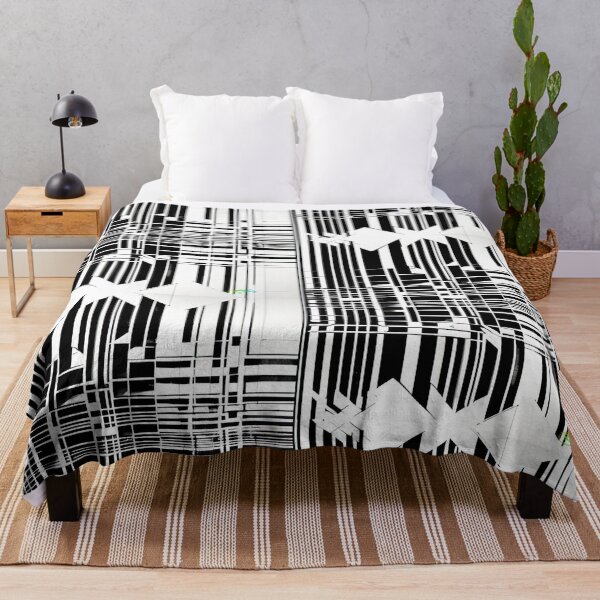 Item preview, Abstract Geometric Black and White 45 designed and sold by Benito Del Ray.