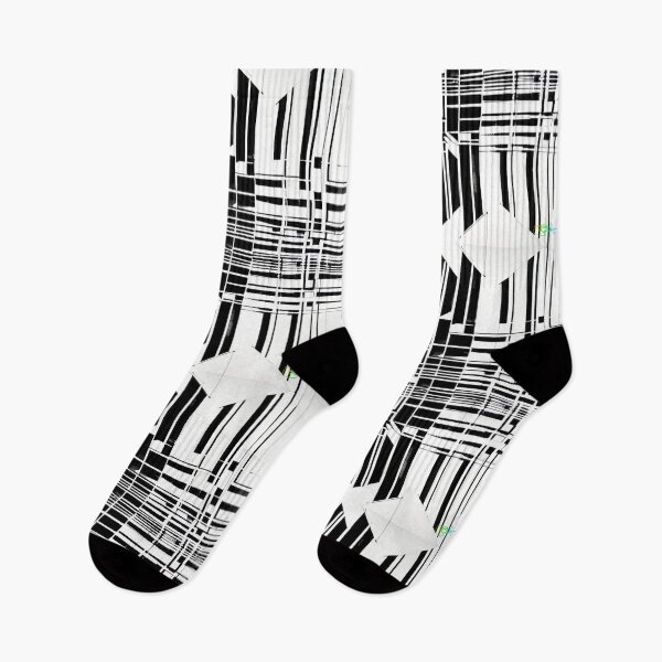 Item preview, Abstract Geometric Black and White 45 designed and sold by Benito Del Ray.