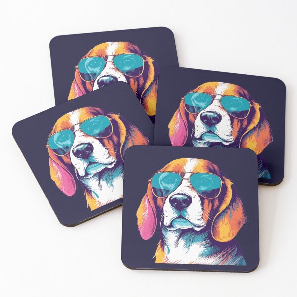 Item preview, Sunglasses Beagle II - Cool design for stylish dog owners designed and sold by brindled.