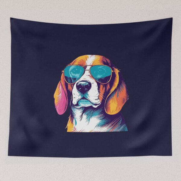 Artikelvorschau, Sonnenbrille Beagle II – Cooles Design für stilvolle Hundebesitzer entworfen und verkauft von brindled.