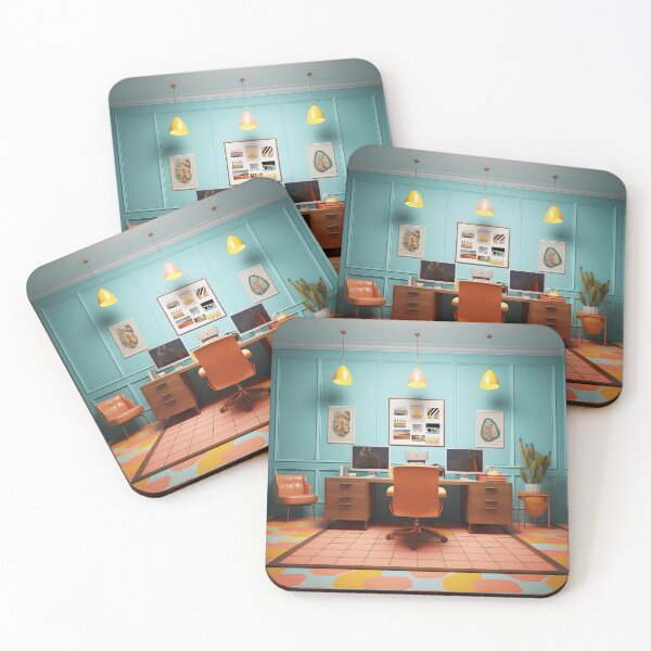 Item preview, That Seventies Desk designed and sold by PastelPalaceCo.