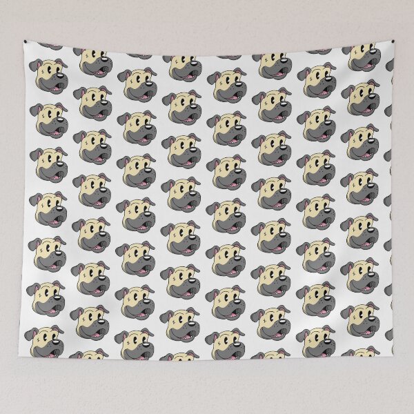Item preview, Cartoon Pug Dog Art designed and sold by BambinosDeli.