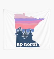 Northern Minnesota Sunset Wall Tapestry