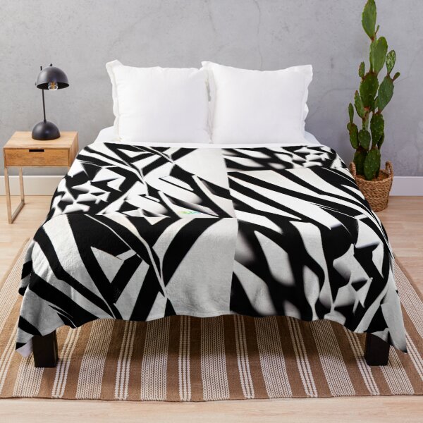 Item preview, Abstract Geometric Black and White 46 designed and sold by Benito Del Ray.