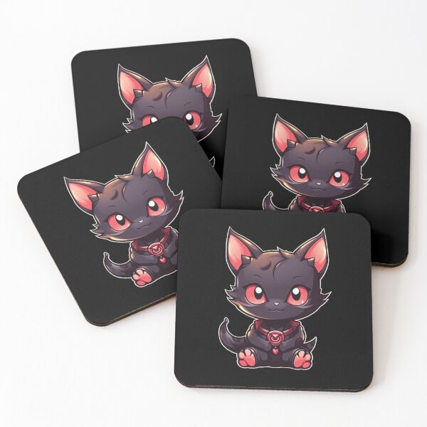 Item preview, Cute Cats Devilish Kawaii designed and sold by Catageddon.