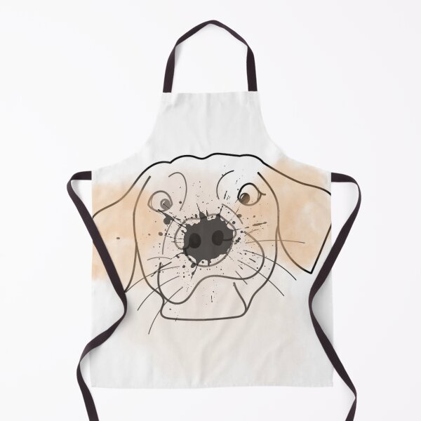Item preview, Friendly Dog's Smile: Shades of Beige and Brown designed and sold by JIArtistry.